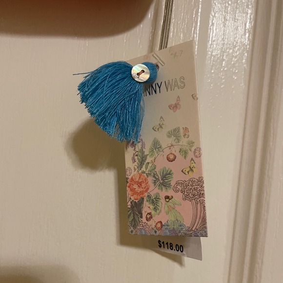 NWT John Was Floral Print Bikini Top Swimsuit Flamingo Beach Vacation Medium - Picture 4 of 7